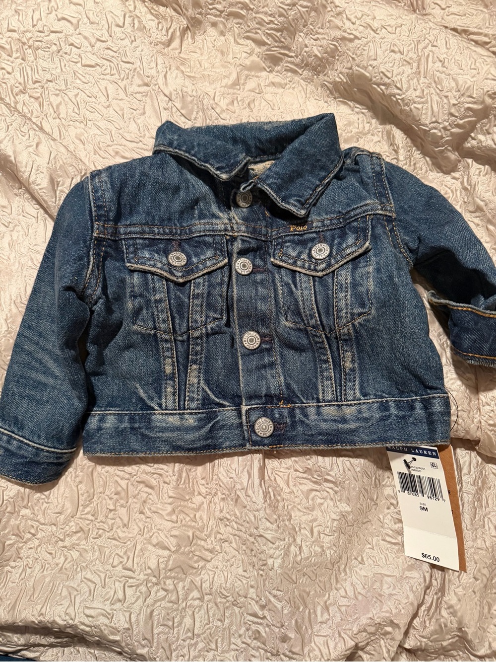 Ralph Lauren Kids Dark Wash Denim Jean Jacket